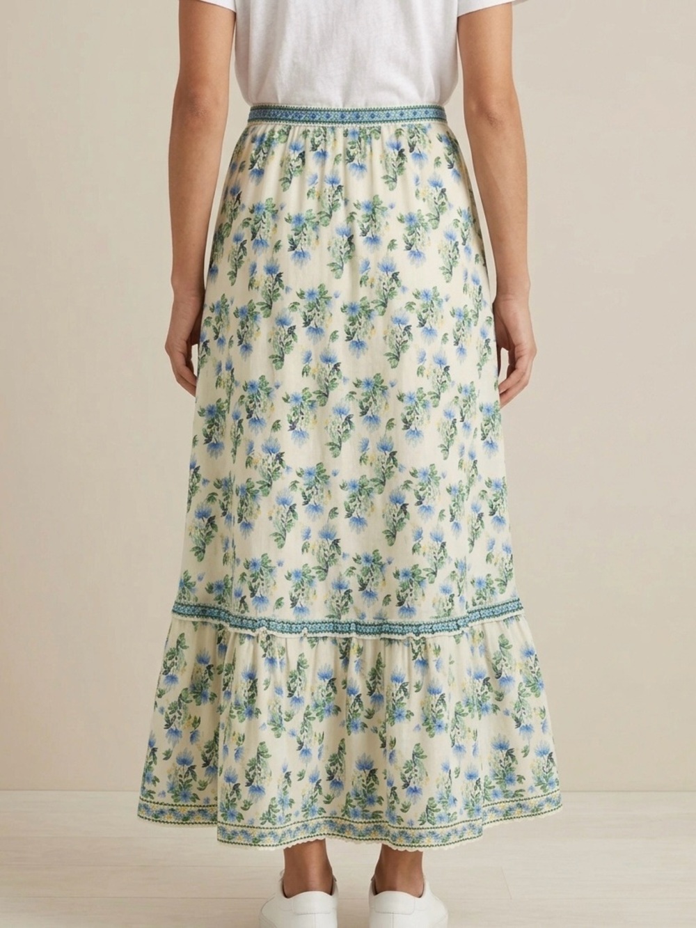 Max Studio Maxi Skirt with Pockets - Picture 2 of 4